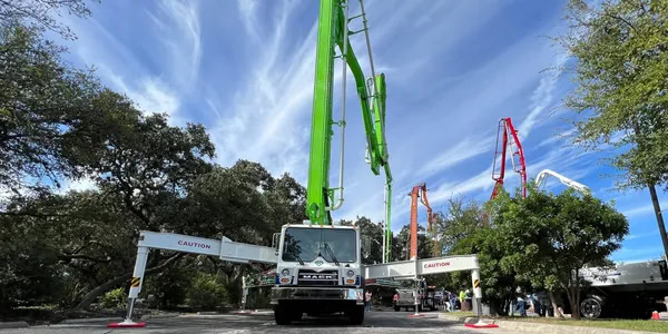 trendfire telematics concrete pump